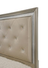 Lila Champagne Upholstered Panel Bedroom Set