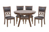 Savor Brown 5-Piece Dining Set -  - Luna Furniture