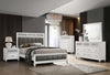 Barzini 2-drawer Nightstand White - 205892 - Luna Furniture