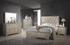 Beaumont Upholstered Eastern King Bed Champagne - 205291KE - Luna Furniture