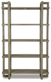 Bergton Distressed Gray Bookcase - A4000500 - Luna Furniture