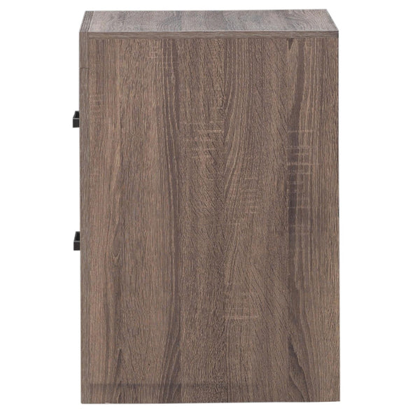 Brantford 2-drawer Nightstand Barrel Oak - 207042 - Luna Furniture