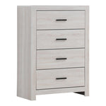 Brantford 4-drawer Chest Coastal White - 207055 - Luna Furniture