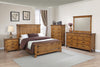 Brenner Queen Panel Bed Rustic Honey - 205261Q - Luna Furniture