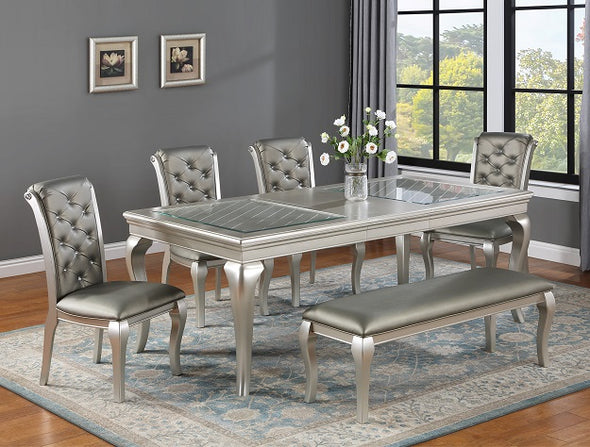 Caldwell Dining Table (18" Leaf) - 2264T-4284 - Luna Furniture