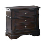 Cambridge 3-drawer Rectangular Nightstand Cappuccino - 203192 - Luna Furniture