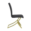 Carmelia Upholstered Side Chairs Black (Set of 4) - 105172 - Luna Furniture
