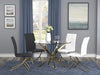 Carmelia Upholstered Side Chairs Black (Set of 4) - 105172 - Luna Furniture