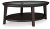 Celamar Dark Brown Coffee Table - T429-0 - Luna Furniture