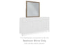 Chrestner Gray Bedroom Mirror (Mirror Only) - B983-36 - Luna Furniture