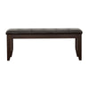 Dalila Tufted Upholstered Dining Bench Cappuccino and Black - 102723 - Luna Furniture
