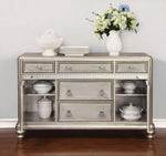 Danette 5-drawer Dining Server Metallic Platinum - 106475 - Luna Furniture