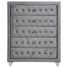 Deanna 5-drawer Rectangular Chest Grey - 205105 - Luna Furniture
