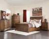 Elk Grove Eastern King Storage Bed Vintage Bourbon - 203891KE - Luna Furniture