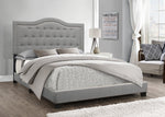 Emma Gray Full Bed - Luna Furniture