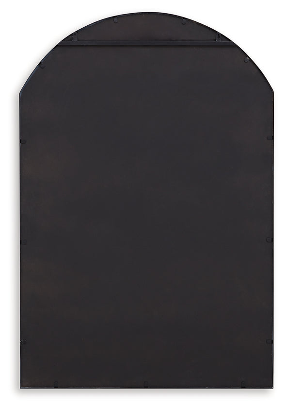 Evengton Black Accent Mirror - A8010319 - Luna Furniture