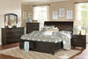 Begonia Grayish Brown King Sleigh Storage Platform Bed - Luna Furniture