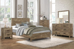 Mandan Weathered Pine Panel Bedroom Set