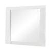 Felicity Rectangle Dresser Mirror Glossy White - 203504 - Luna Furniture