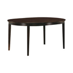 Gabriel Oval Dining Table Cappuccino - 100770 - Luna Furniture