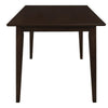 Gabriel Rectangular Dining Table Cappuccino - 100771 - Luna Furniture
