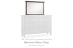 Hallanden Gray Bedroom Mirror (Mirror Only) - B649-36 - Luna Furniture