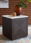 Henridge Black/White Accent Table - A4000563 - Luna Furniture