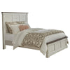Hillcrest Eastern King Panel Bed White - 223351KE - Luna Furniture