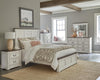 Hillcrest Eastern King Panel Bed White - 223351KE - Luna Furniture