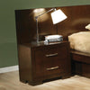 Jessica 2-drawer Nightstand Cappuccino - 200712 - Luna Furniture
