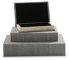Jolina Gray Box, Set of 3 - A2000487 - Luna Furniture