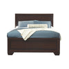 Kauffman Eastern King Panel Bed Dark Cocoa - 204391KE - Luna Furniture