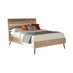 Marlow Eastern King Platform Bed Rough Sawn Multi - 215761KE - Luna Furniture