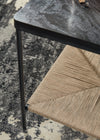 Minrich Black/Natural Accent Table - A4000591 - Luna Furniture
