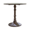 Oswego Round Bistro Dining Table Bronze - 100063 - Luna Furniture