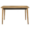 Partridge Rectangular Counter Height Table Natural Sheesham - 110578 - Luna Furniture