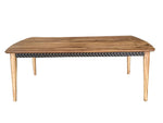 Partridge Wooden Dining Table Natural Sheesham - 110571 - Luna Furniture
