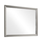 Ramon Dresser Mirror Metallic Sterling - 222704 - Luna Furniture