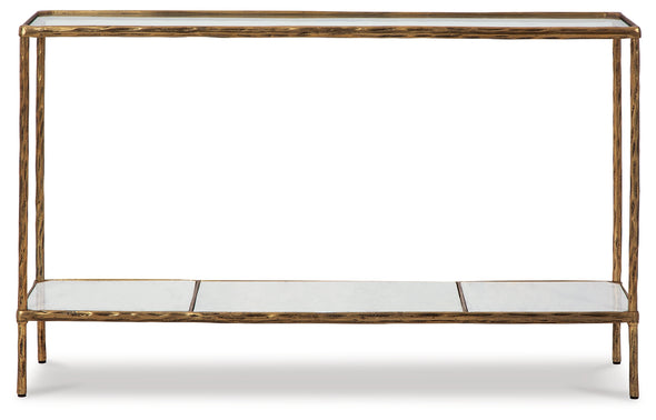 Ryandale Antique Brass Finish Console Sofa Table - A4000443 - Luna Furniture