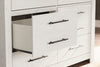 Schoenberg White Dresser - B1446-231 - Luna Furniture