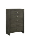 Serenity 5-drawer Chest Mod Grey - 215845 - Luna Furniture