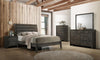 Serenity Eastern King Panel Bed Mod Grey - 215841KE - Luna Furniture