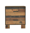 Sidney 2-drawer Nightstand Rustic Pine - 223142 - Luna Furniture