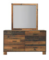 Sidney 6-drawer Dresser Rustic Pine - 223143 - Luna Furniture