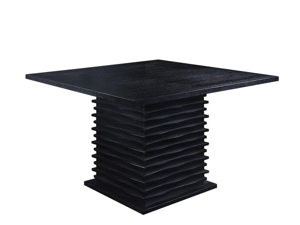 Stanton Square Counter Table Black - 102068 - Luna Furniture
