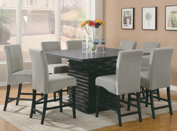Stanton Square Counter Table Black - 102068 - Luna Furniture