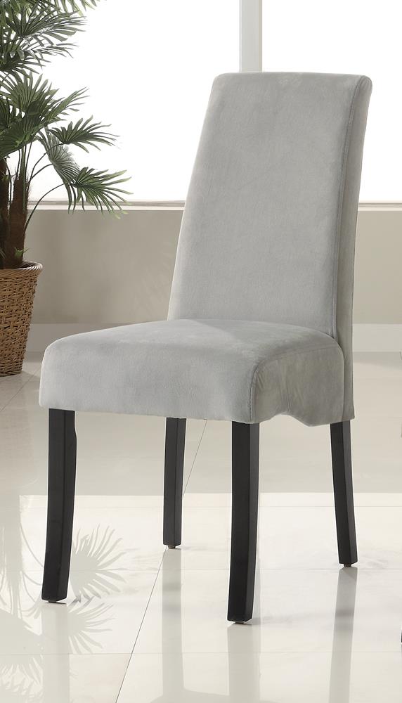 Stanton Upholstered Side Chairs Grey (Set of 2) - 102062 - Luna Furniture