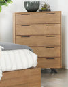 Taylor 5-drawer Rectangular Chest Light Honey Brown - 223425 - Luna Furniture