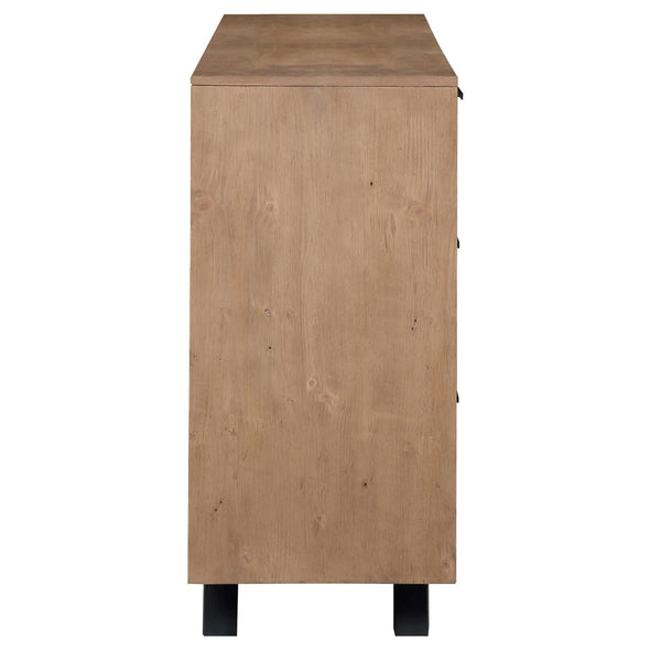 Taylor 7-drawer Rectangular Dresser Light Honey Brown - 223423 - Luna Furniture