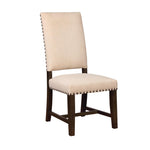 Twain Upholstered Side Chairs Beige (Set of 2) - 109143 - Luna Furniture